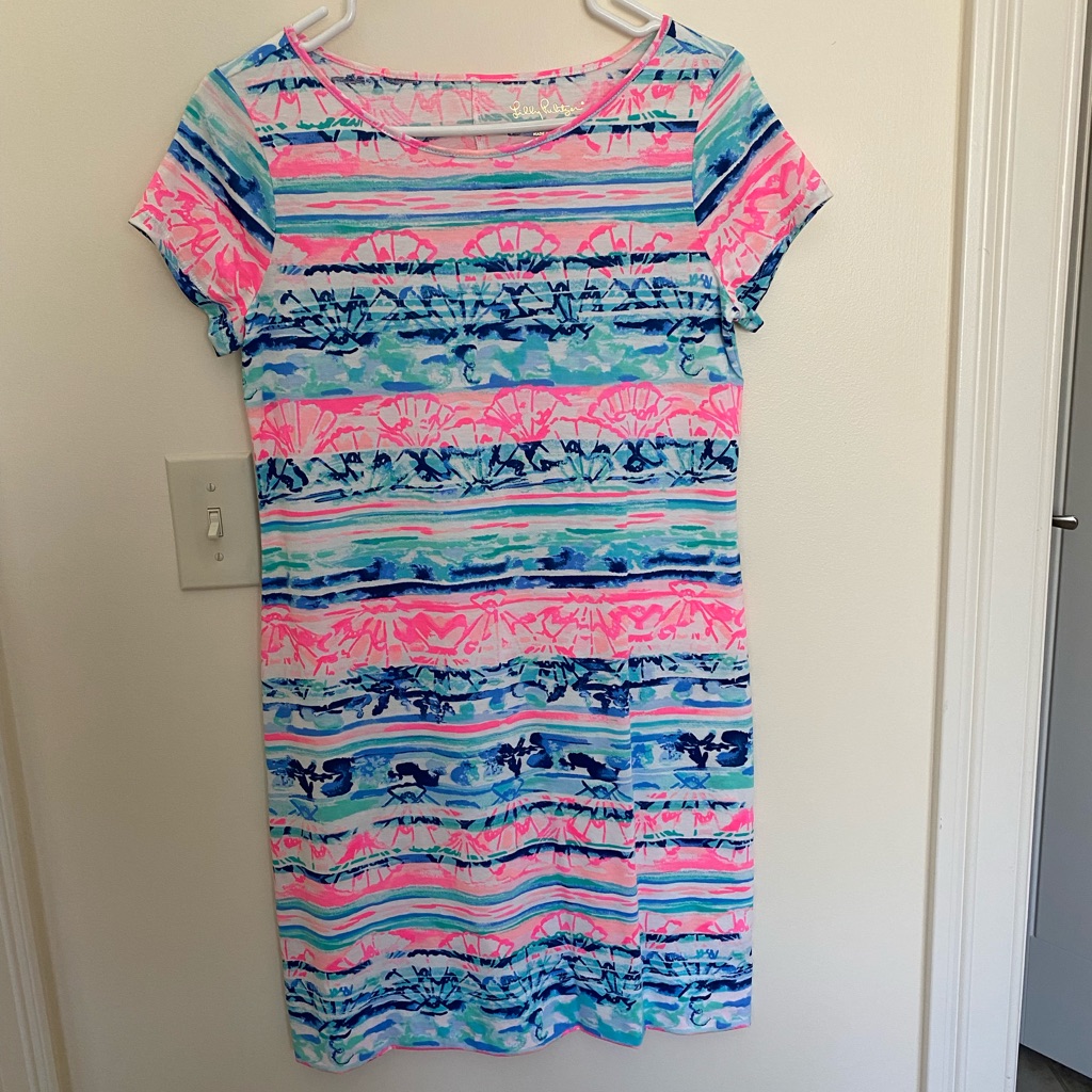 Lilly Pulizter Short Sleeve Marlowe Dress Size Small!!